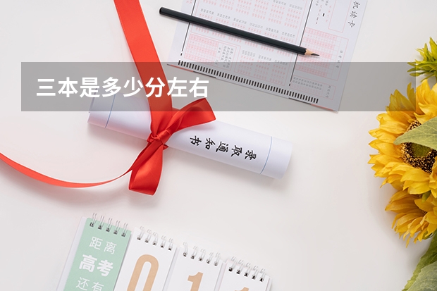 三本是多少分左右