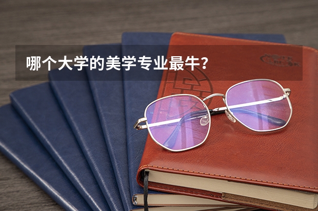 哪个大学的美学专业最牛?