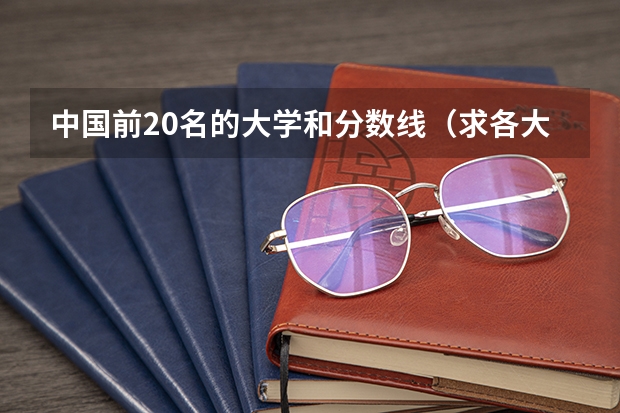 中国前20名的大学和分数线(求各大高校排名和在广东的录取分数)