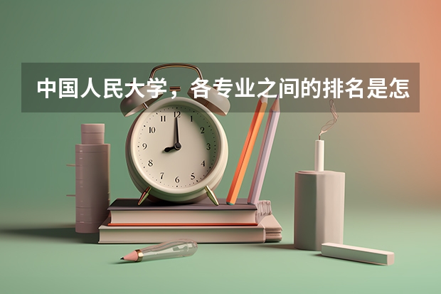 中国人民大学,各专业之间的排名是怎样的?新闻学虽然是全国第一,但在校内排名怎样? 中国那所大学新闻系最好