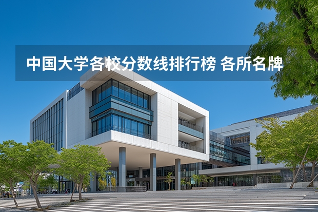 中国大学各校分数线排行榜 各所名牌大学（中国排名前50）在浙江录取分数线