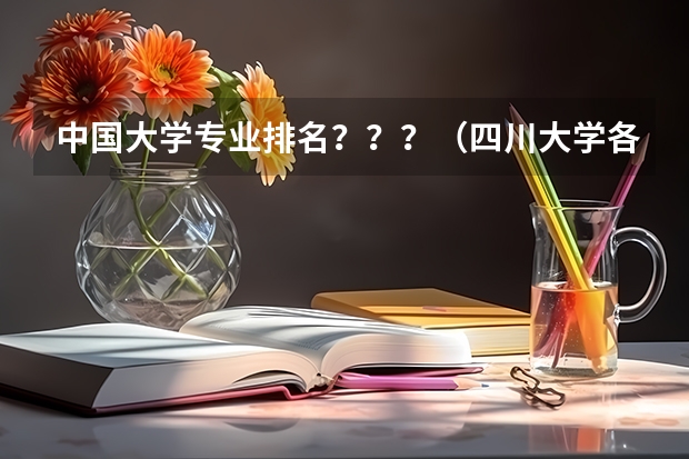 中国大学专业排名???/(四川大学各专业全国排名?)