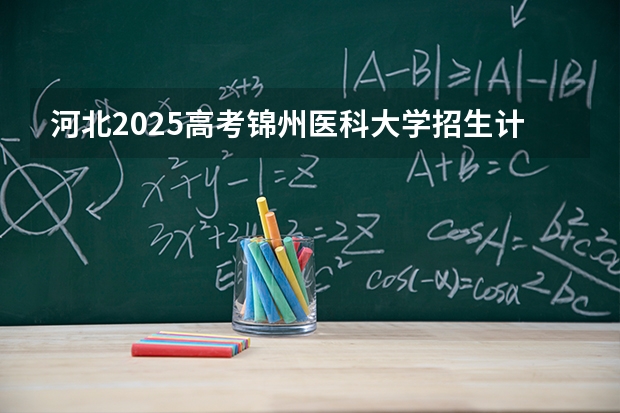 河北2025高考锦州医科大学招生计划如何