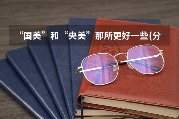 “国美”和“央美”那所更好一些(分別從綜合，設計，油畫等方面分析） 全国艺术类院校排名？