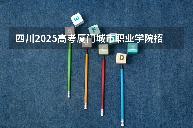 四川2025高考厦门城市职业学院招生计划如何（2026参考）