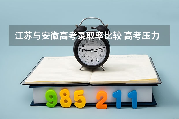 江苏与安徽高考录取率比较 高考压力最大的4个省份，欲哭无泪，看看有你们省没