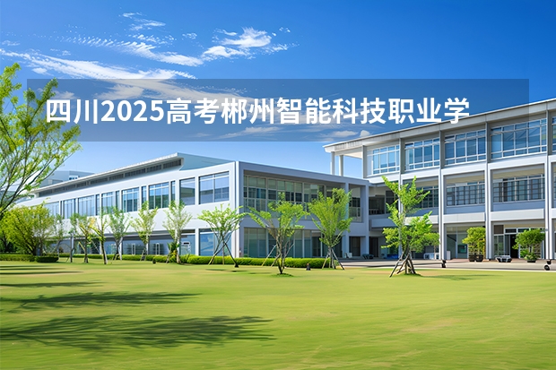 四川2025高考郴州智能科技职业学院招生计划如何（2026参考）