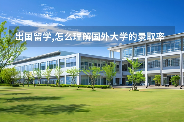 出国留学,怎么理解国外大学的录取率和入学率