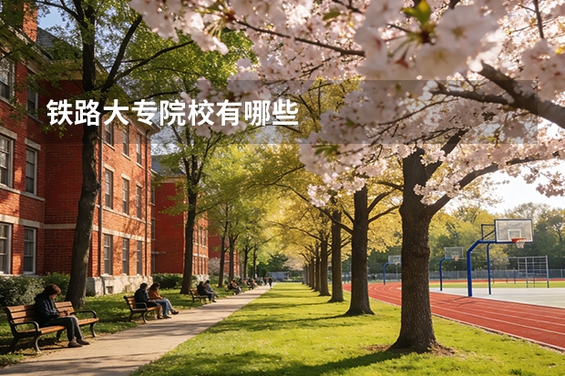铁路大专院校有哪些