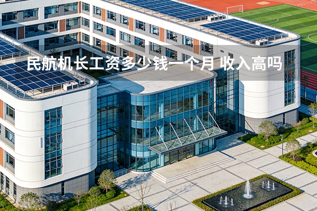 民航机长工资多少钱一个月 收入高吗