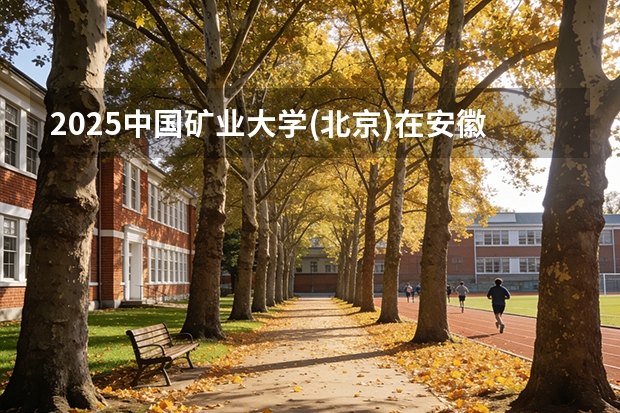2025中国矿业大学(北京)在安徽各专业招生人数多少（2026参考）