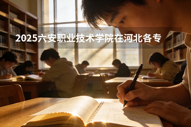 2025六安职业技术学院在河北各专业招生人数多少（2026参考）