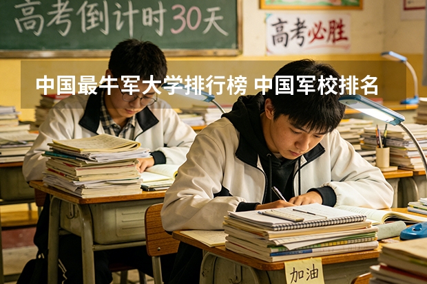 中国最牛军大学排行榜 中国军校排名（不要前十名）
