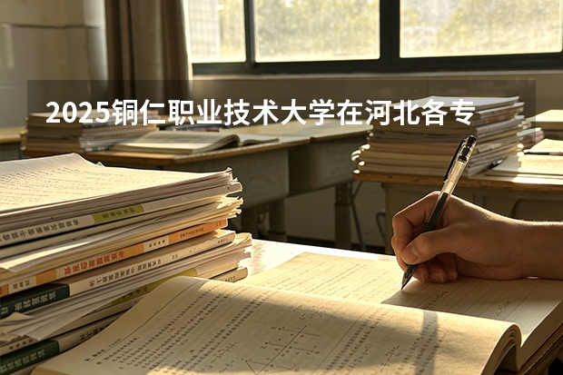 2025铜仁职业技术大学在河北各专业招生人数多少（2026参考）