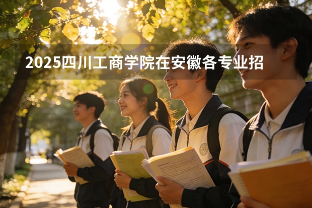 2025四川工商学院在安徽各专业招生人数多少（2026参考）