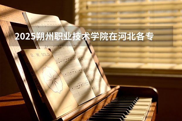 2025朔州职业技术学院在河北各专业招生人数多少（2026参考）