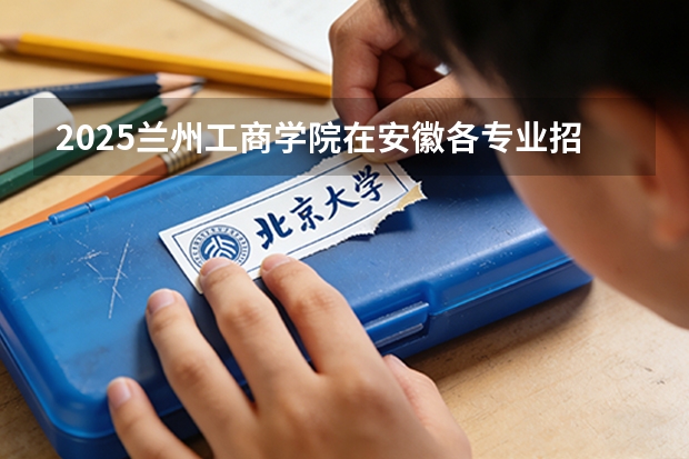 2025兰州工商学院在安徽各专业招生人数多少（2026参考）