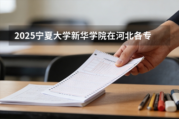 2025宁夏大学新华学院在河北各专业招生人数多少（2026参考）