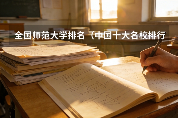 全国师范大学排名（中国十大名校排行榜，有谁能提供？）