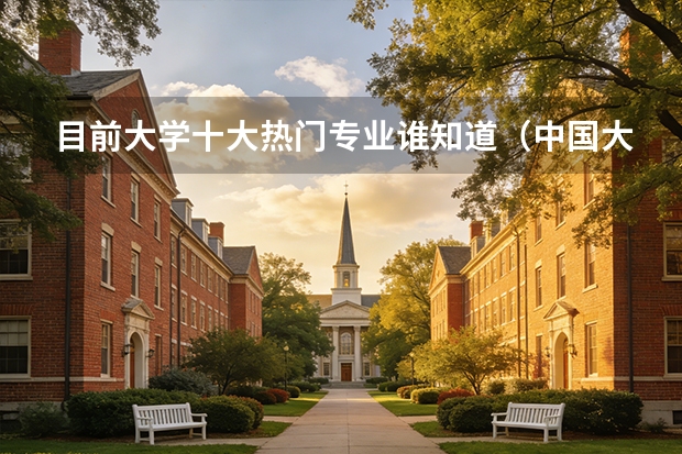 目前大学十大热门专业谁知道（中国大学热门专业？）