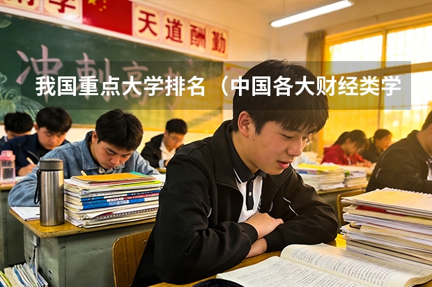 我国重点大学排名（中国各大财经类学校的排名）