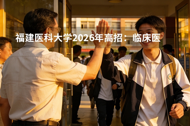福建医科大学2026年高招：临床医学、口腔医学录取分数对比