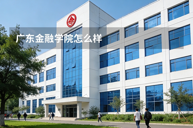 广东金融学院怎么样
