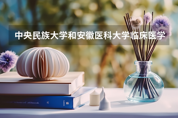 中央民族大学和安徽医科大学临床医学院相比哪个好 录取分数线对比
