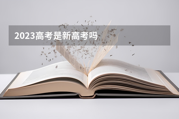 2023高考是新高考吗