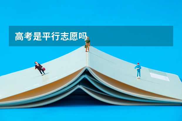 高考是平行志愿吗