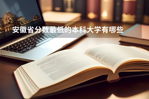 安徽省分数最低的本科大学有哪些