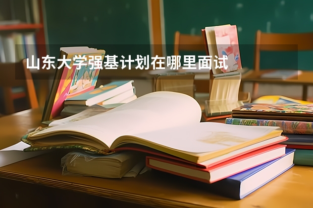 山东大学强基计划在哪里面试