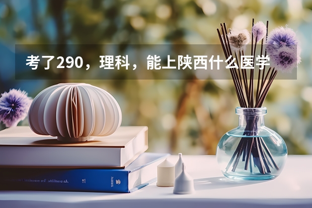 考了290,理科,能上陕西什么医学类院校
