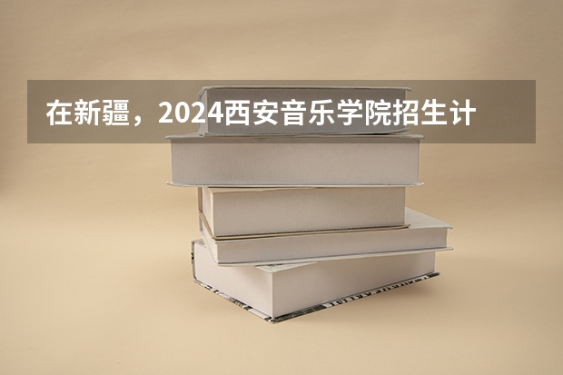 在新疆，2024西安音乐学院招生计划如何