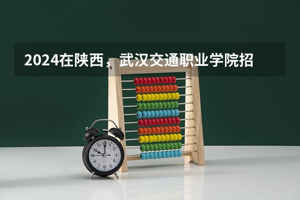 2024在陕西，武汉交通职业学院招生计划如何