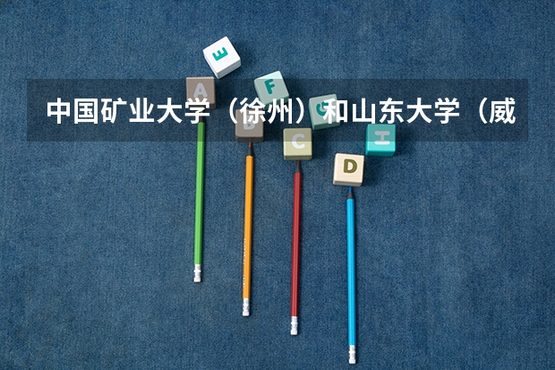中国矿业大学(徐州)和山东大学(威海)哪个工科强?求指教!!