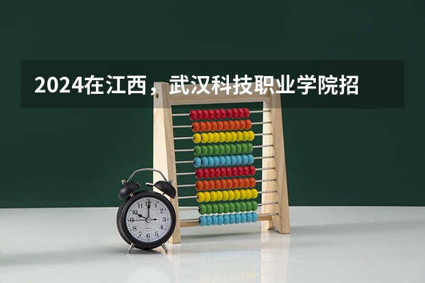 2024在江西，武汉科技职业学院招生计划如何