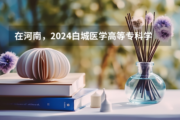 在河南，2024白城医学高等专科学校招生计划如何