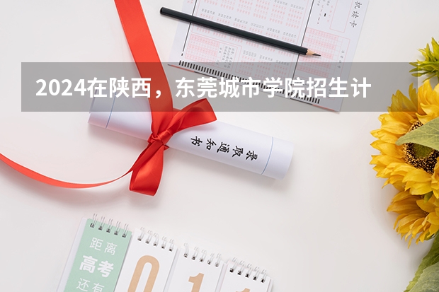 2024在陕西，东莞城市学院招生计划如何
