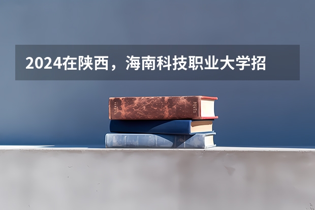 2024在陕西，海南科技职业大学招生计划如何