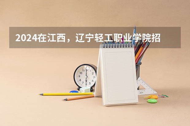 2024在江西，辽宁轻工职业学院招生计划如何