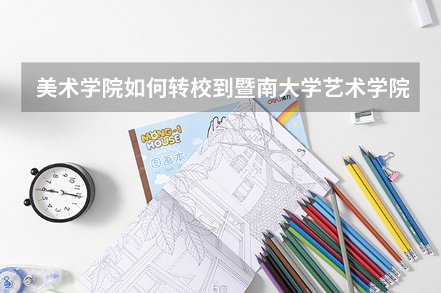 美术学院如何转校到暨南大学艺术学院