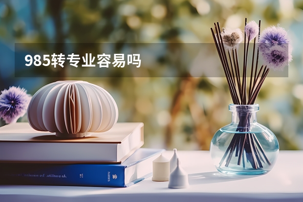 985转专业容易吗