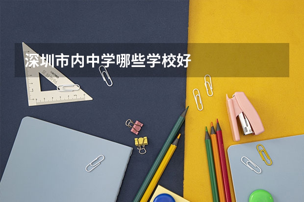 深圳市内中学哪些学校好